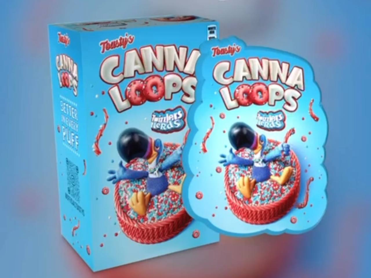 Toastys Canna Loops Twizzlers X Nerd