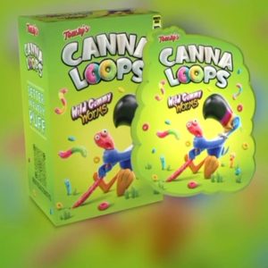 Toastys Canna Loops Wild Gummy Worms